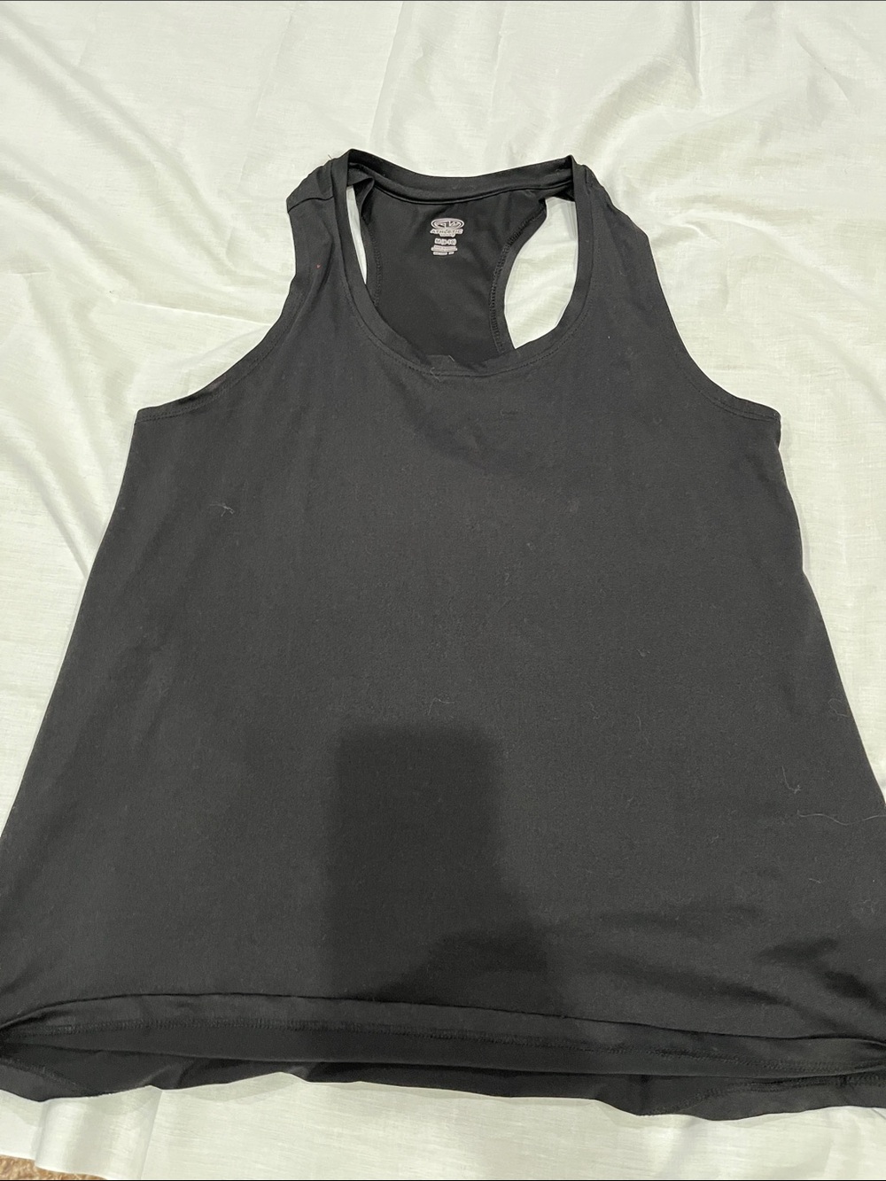 Athletic Works Black Racerback Tank Top for Kids